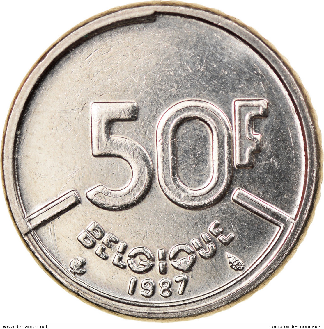 Monnaie, Belgique, Baudouin I, 50 Francs, 50 Frank, 1987, Bruxelles, Belgium - 50 Francs