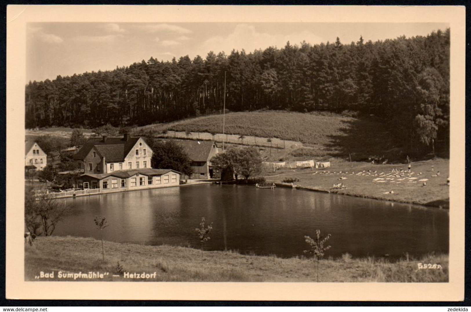 B3994 - TOP Hetzdorf Gaststätte Sumpfmühle - Brück & Sohn - Hetzdorf