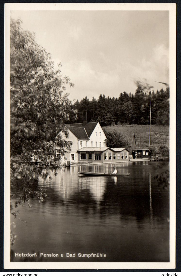 A4375 - TOP Hetzdorf Gaststätte Sumpfmühle - Brück & Sohn - Hetzdorf