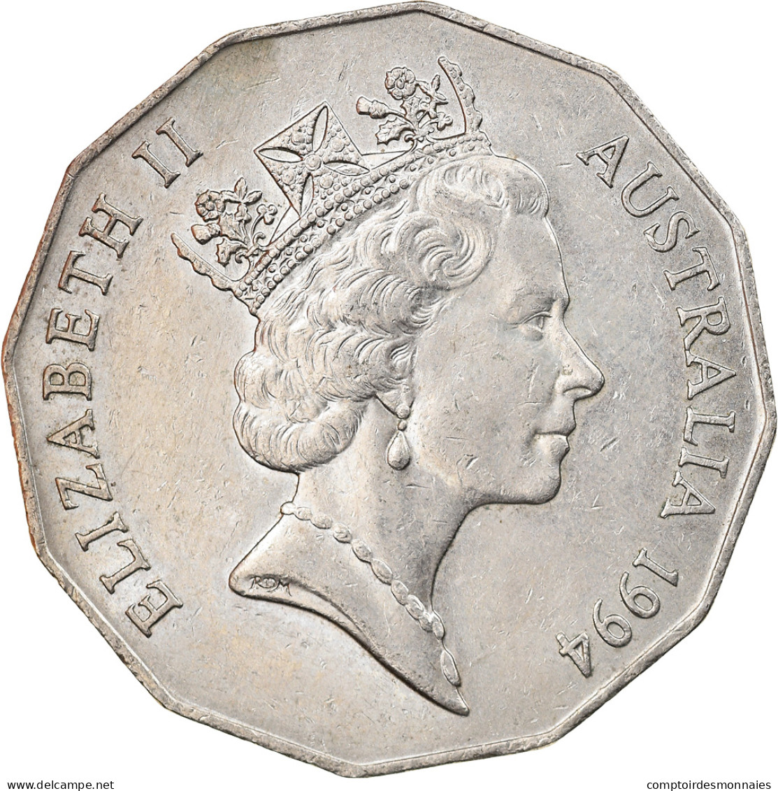 Monnaie, Australie, Elizabeth II, 50 Cents, 1994, TTB, Copper-nickel, KM:257 - 50 Cents