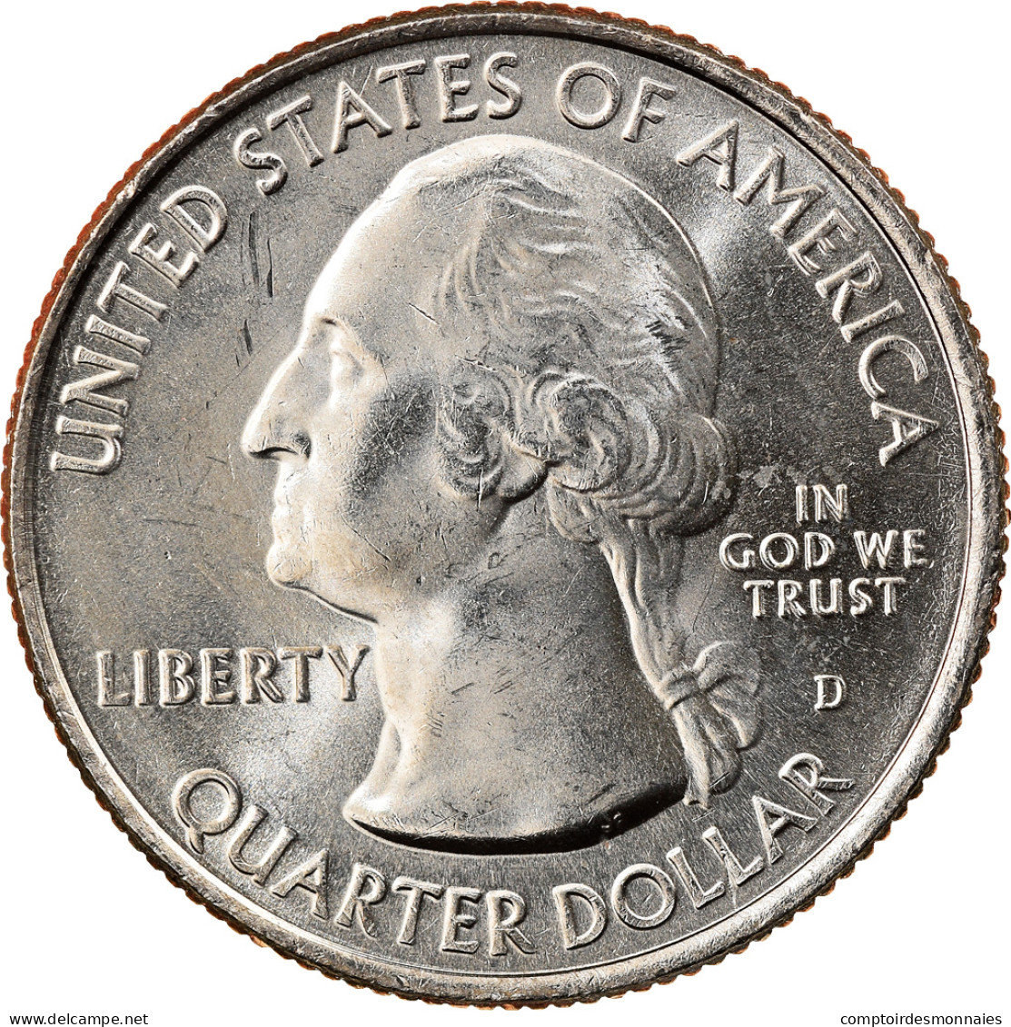 Monnaie, États-Unis, Quarter, 2010, U.S. Mint, Denver, Colorisé, SUP - 2010-...: National Parks