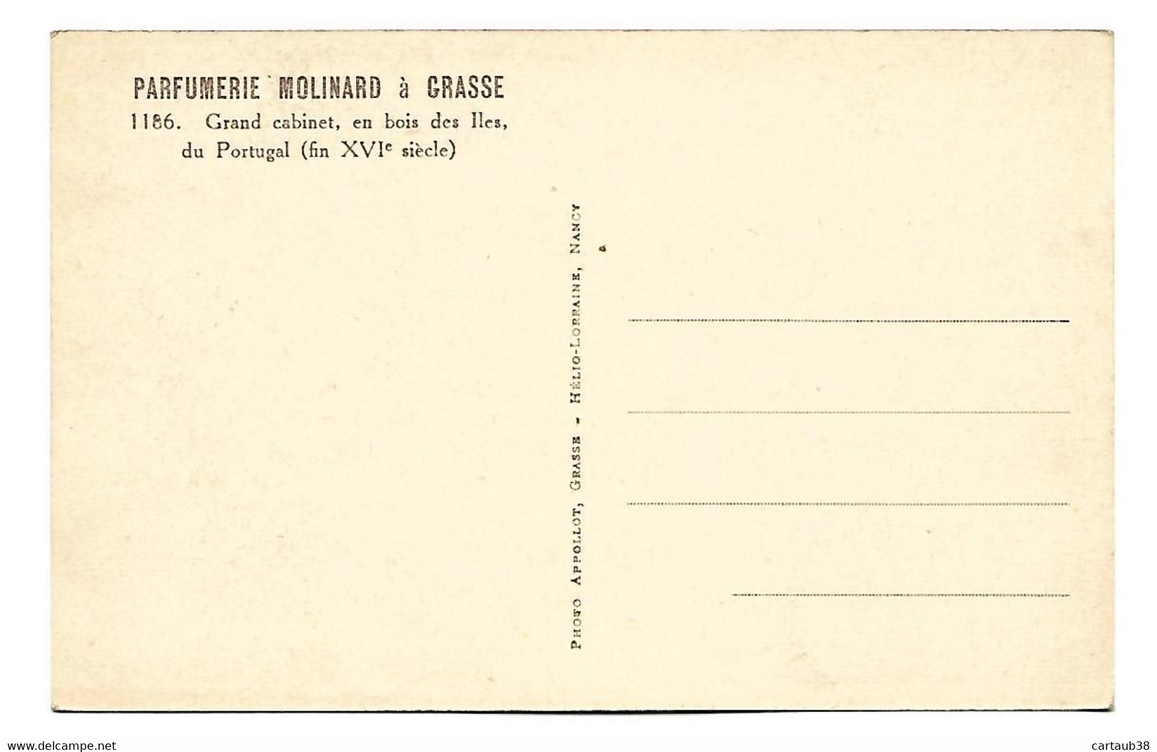 06 Lot De 12 Cartes De GRASSE  Parfumerie Molinard  (toutes Scannées + Scan D'un Dos) - Grasse