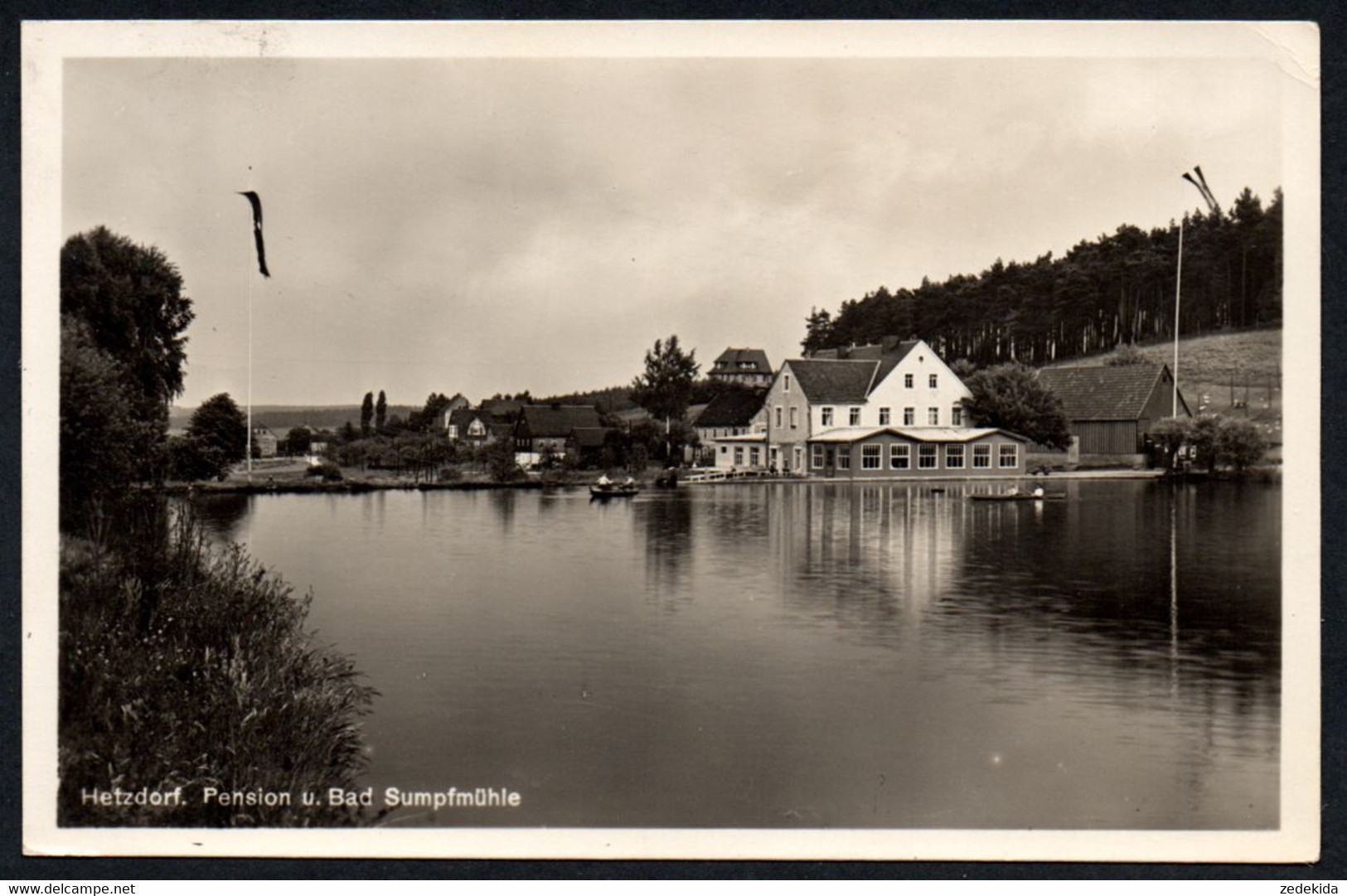 E9032 - Hetzdorf Gaststätte Sumpfmühle - Verlag P. Dachselt - Hetzdorf