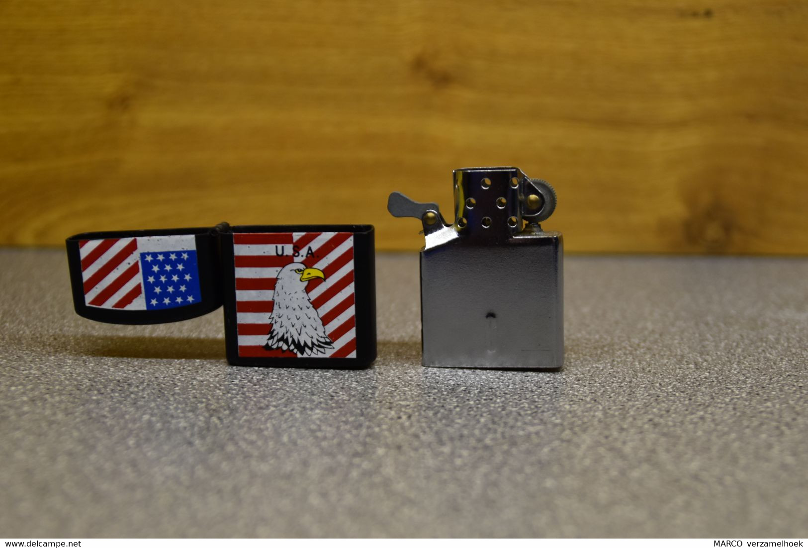 Aansteker - Lighter - Briquet - Accendino: Zippo Champ Z-16 USA United States Of America (fake) - Zippo