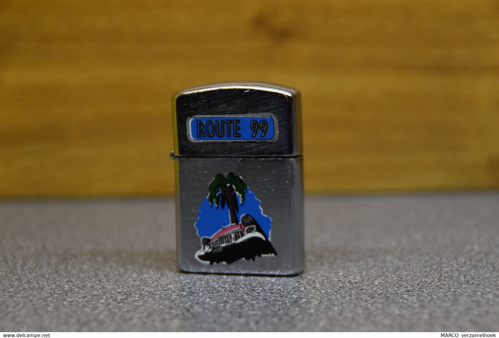 Aansteker - Lighter - Briquet - Accendino: Zippo Champ Z-16 Route 99 (fake) - Zippo