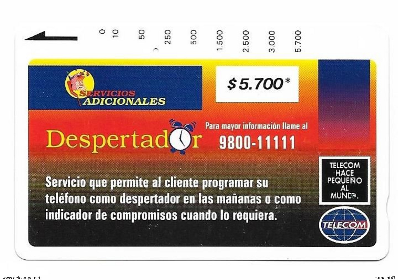 Colombia Tamura Used Phone Card, No Value, Collectors Item, # Colombia-2 - Colombie