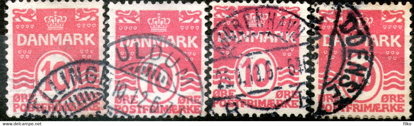 Denmark,1905,Numeral,used,as Scan - Otros & Sin Clasificación