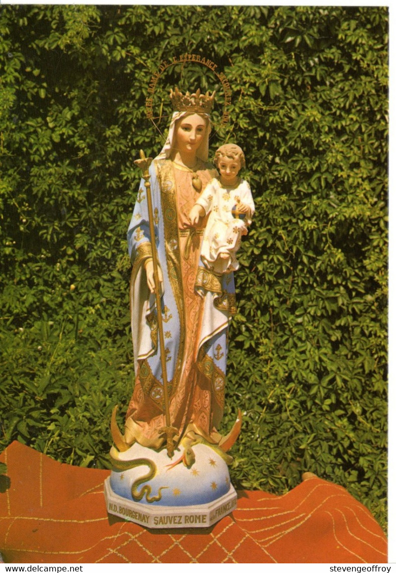 85 Vendée Talmont Notre Dame De Bourgenay Vierge De L Esperance 1979 - Talmont Saint Hilaire