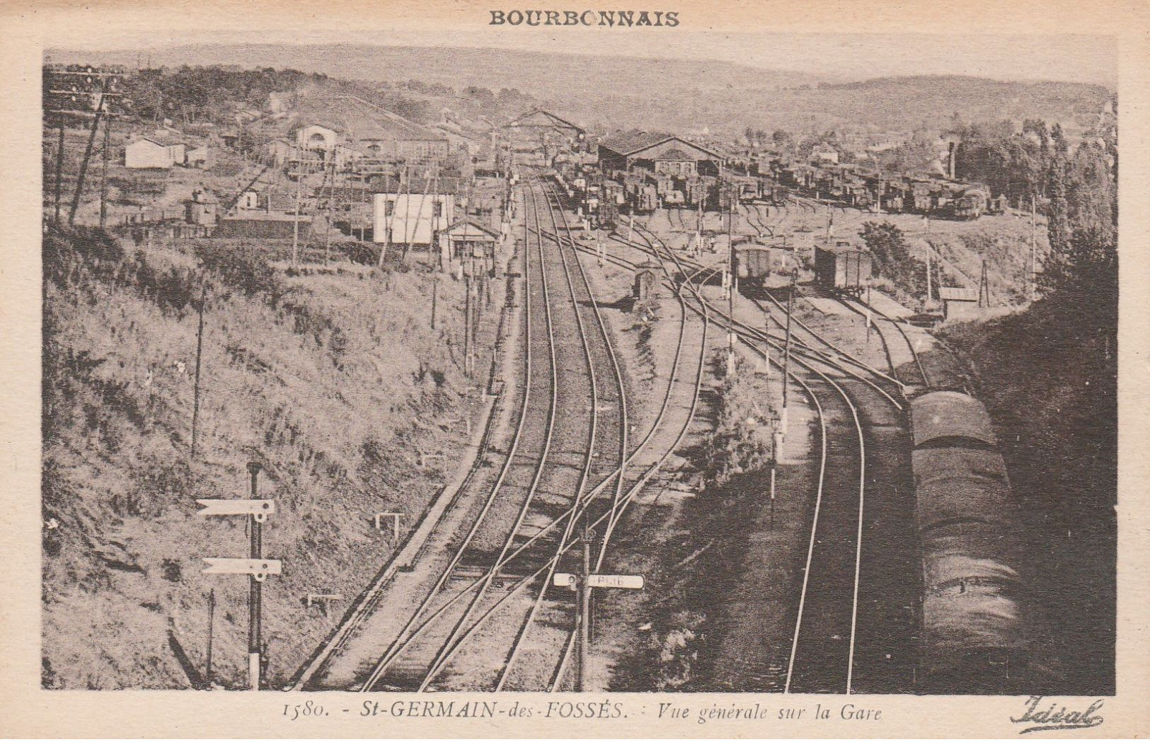 ST-GERMAIN DES FOSSES (Allier)  - Vue Générale Sur La Gare - Other & Unclassified