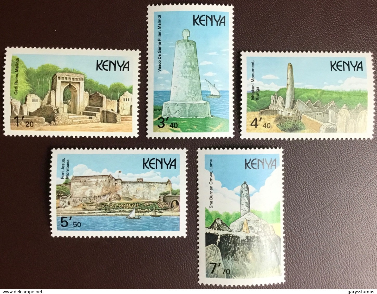 Kenya 1989 Historic Monuments MNH - Kenya (1963-...)