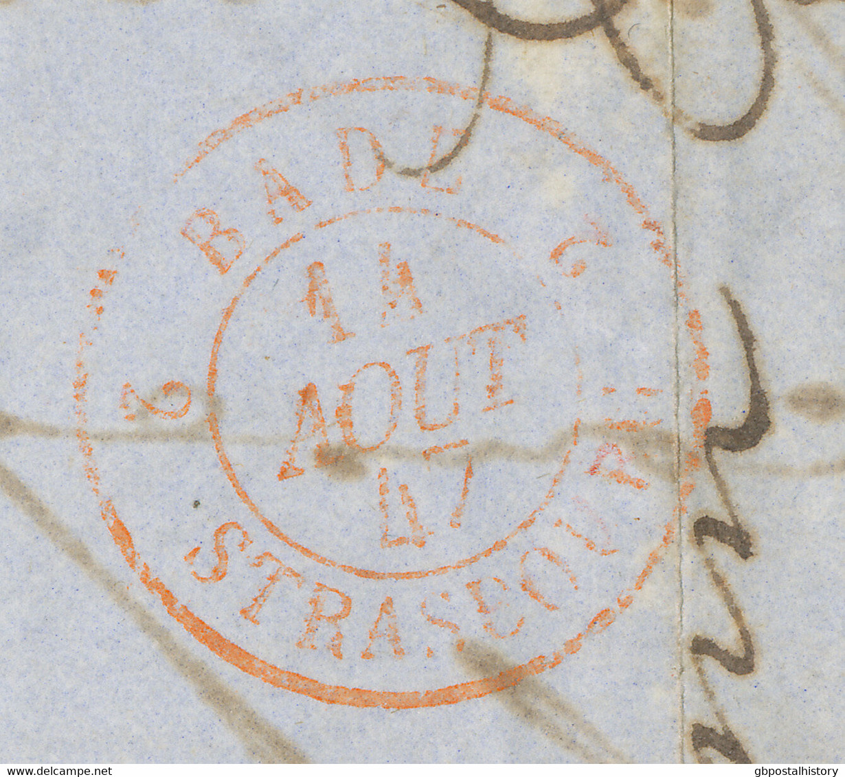 GB 1847 Superb Unpaid Cover LONDON Via OSTENDE And GERMAN STATES To BORDEAUX - Brieven En Documenten