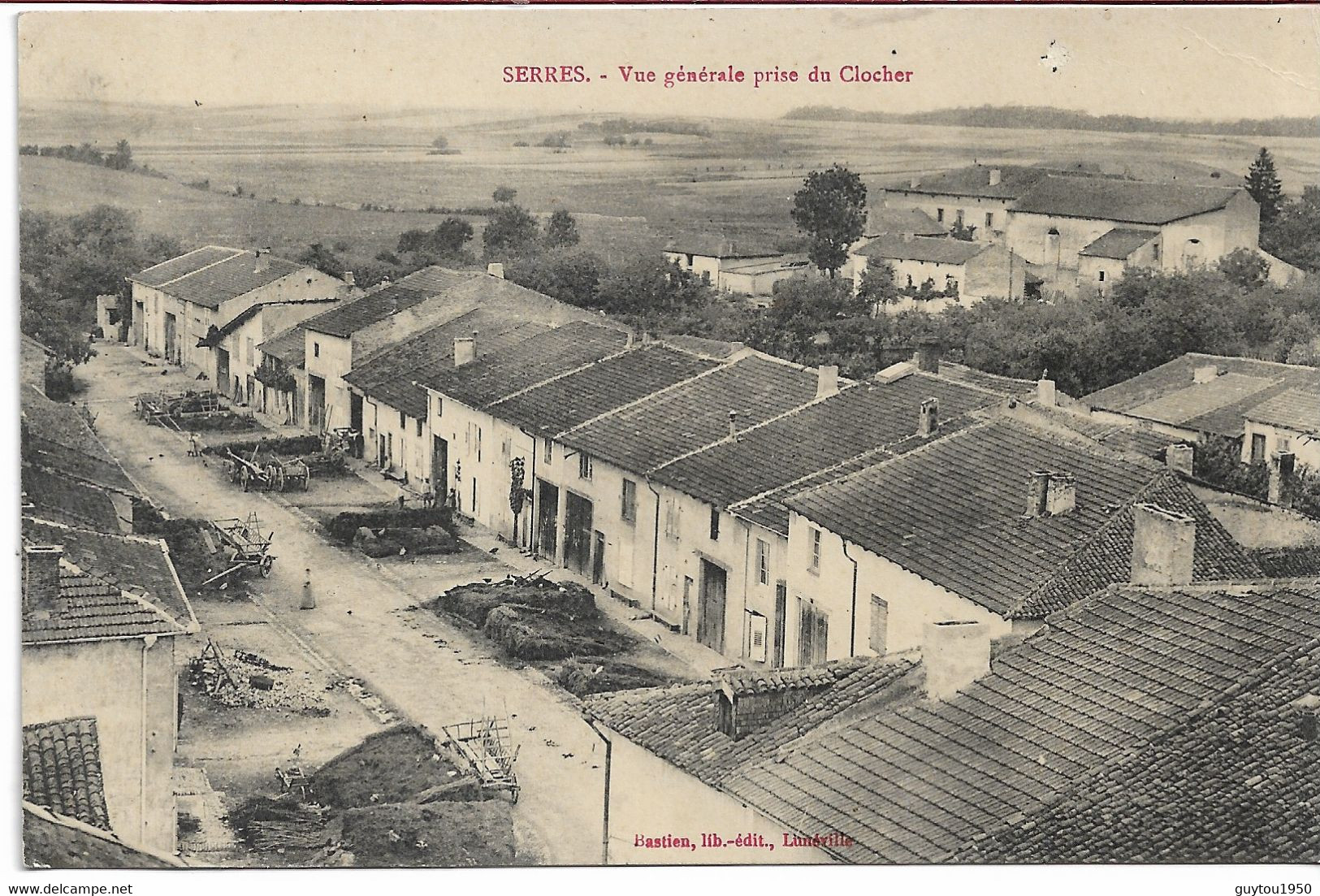 très bon lot de 60 cartes postales de villages de france