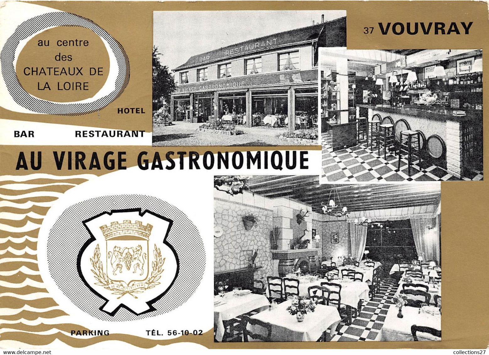 37-VOUVRAY- AU VIRAGE GASTRONOMIQUE  - MULTIVUES - Vouvray