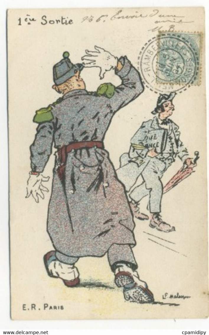 ILLUSTRATEUR - MALESPINE - 1ère Sortie (MILITARIA - E.R. Paris -1904) - Other & Unclassified