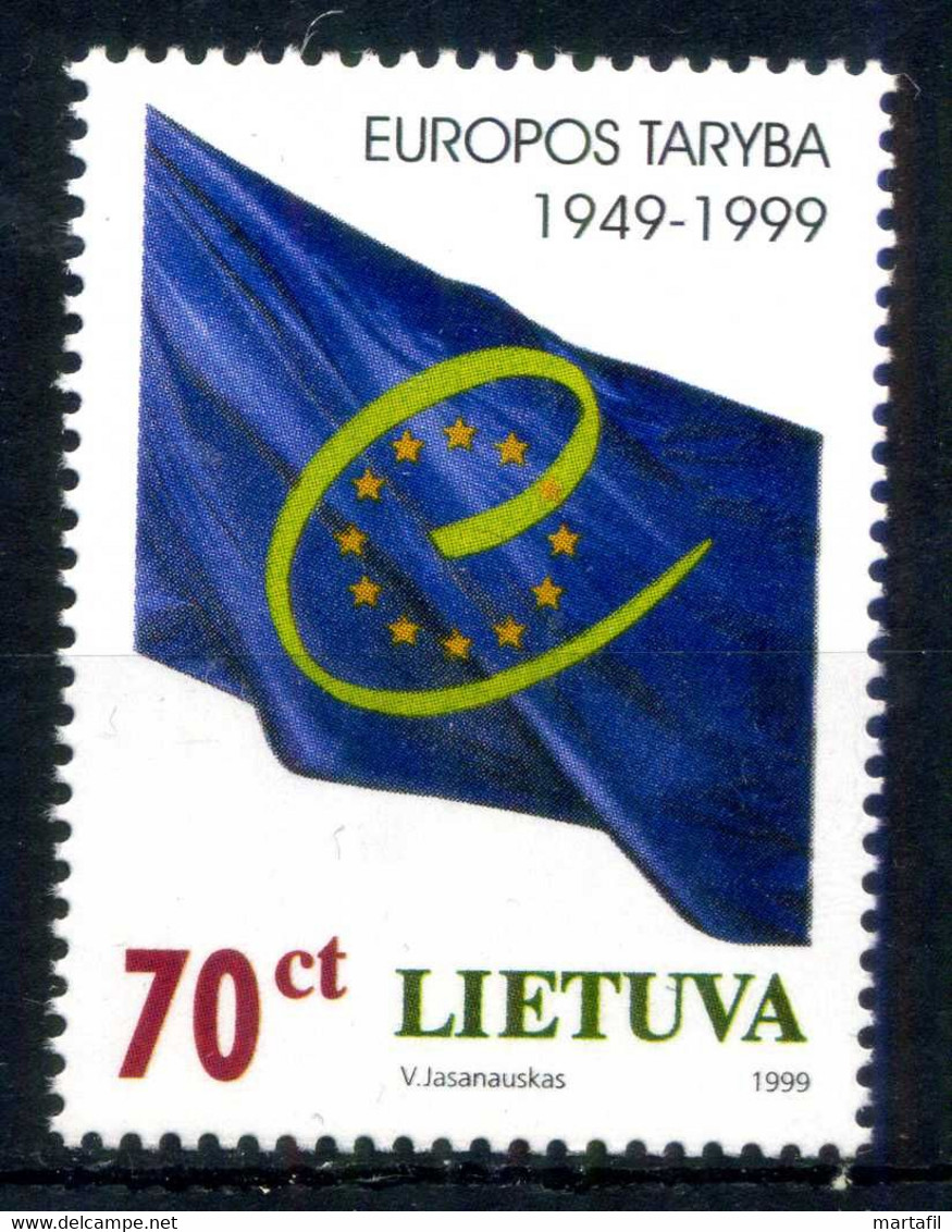 1999 LITUANIA SET MNH ** 629 - Litauen