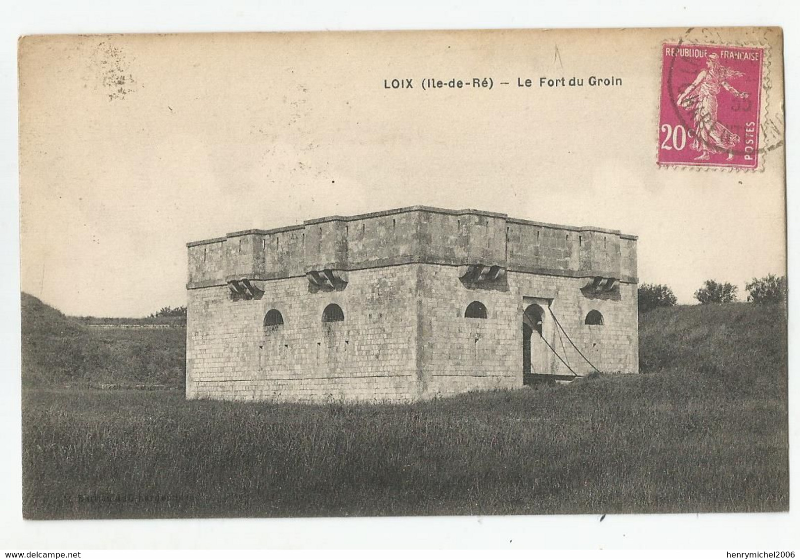 17 Ile De Ré Le Fort Du Groin A Loix - Ile De Ré