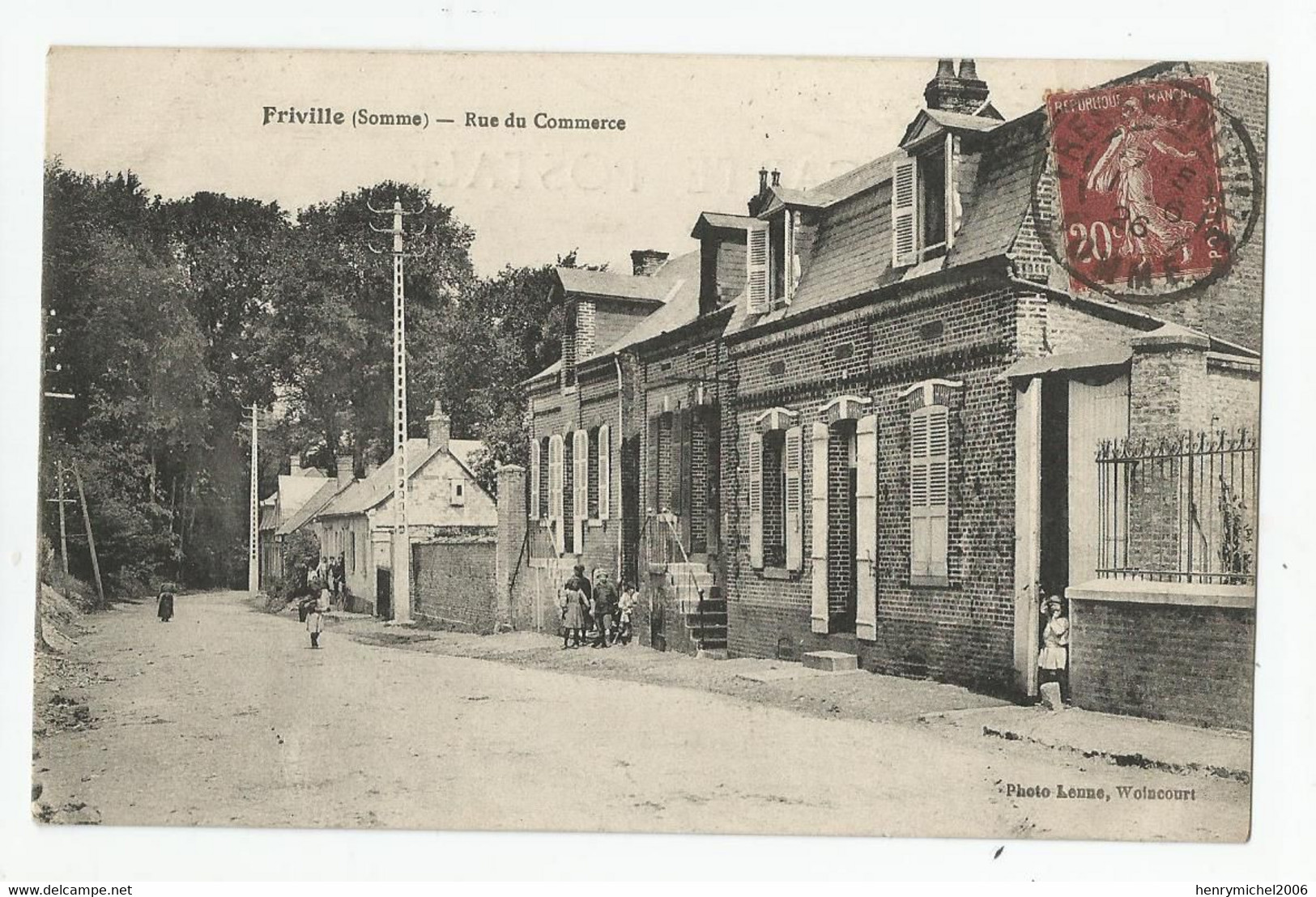 80 Somme Friville Rue Du Commerce - Friville Escarbotin