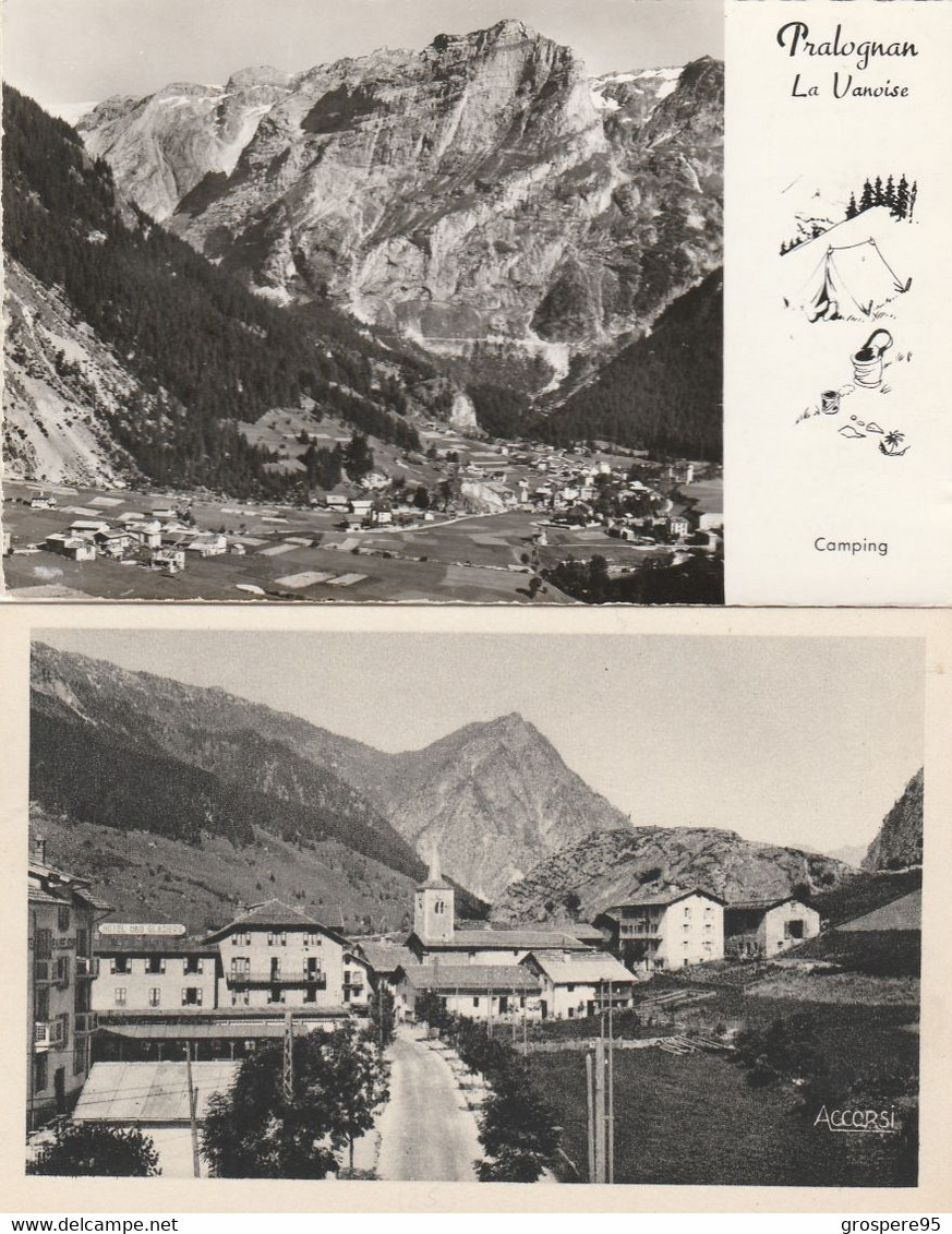 PRALOGNAN VUE GENERALE ET HOTEL BEAUSEJOUR - Pralognan-la-Vanoise