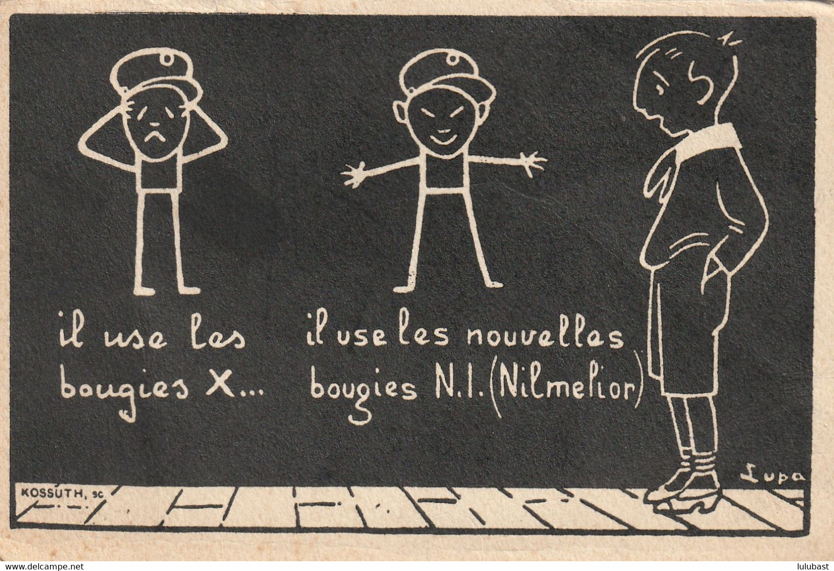 Pub. Pour Les Bougies N.I. - Altri & Non Classificati