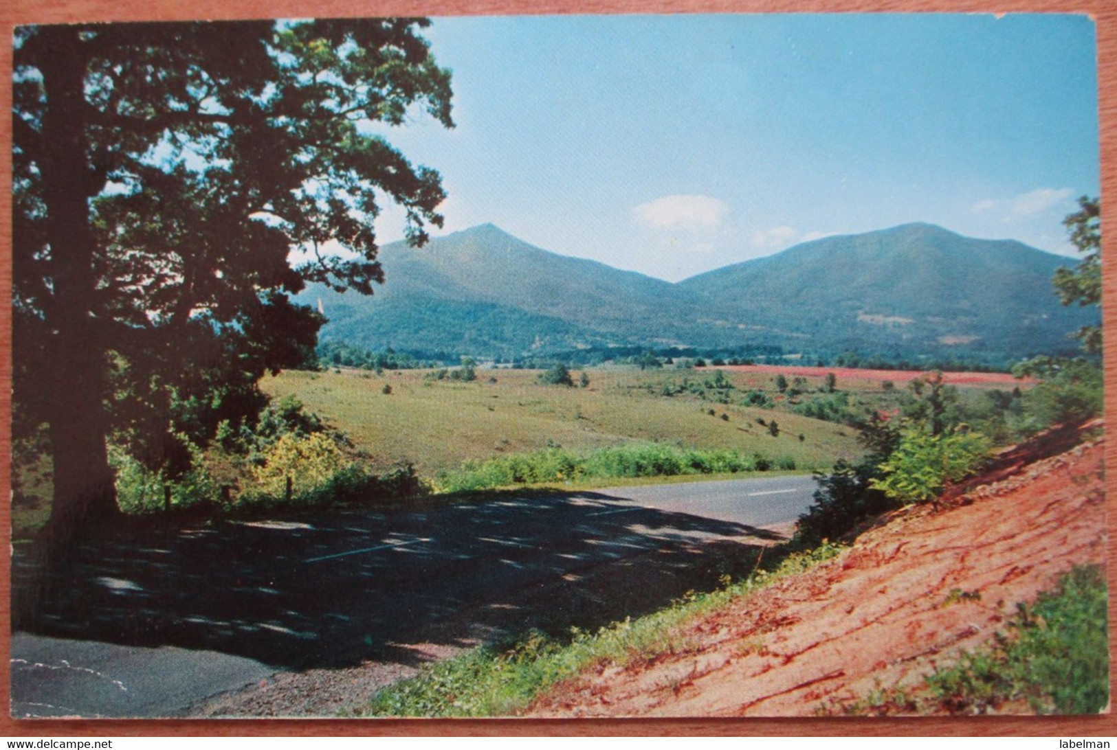 USA UNITED STATES PEAKS OF OTTER BLUE RIDGE PARK VIRGINIA CARD ANSICHTSKARTE CARTOLINA POSTCARD PC STAMP - East Hampton