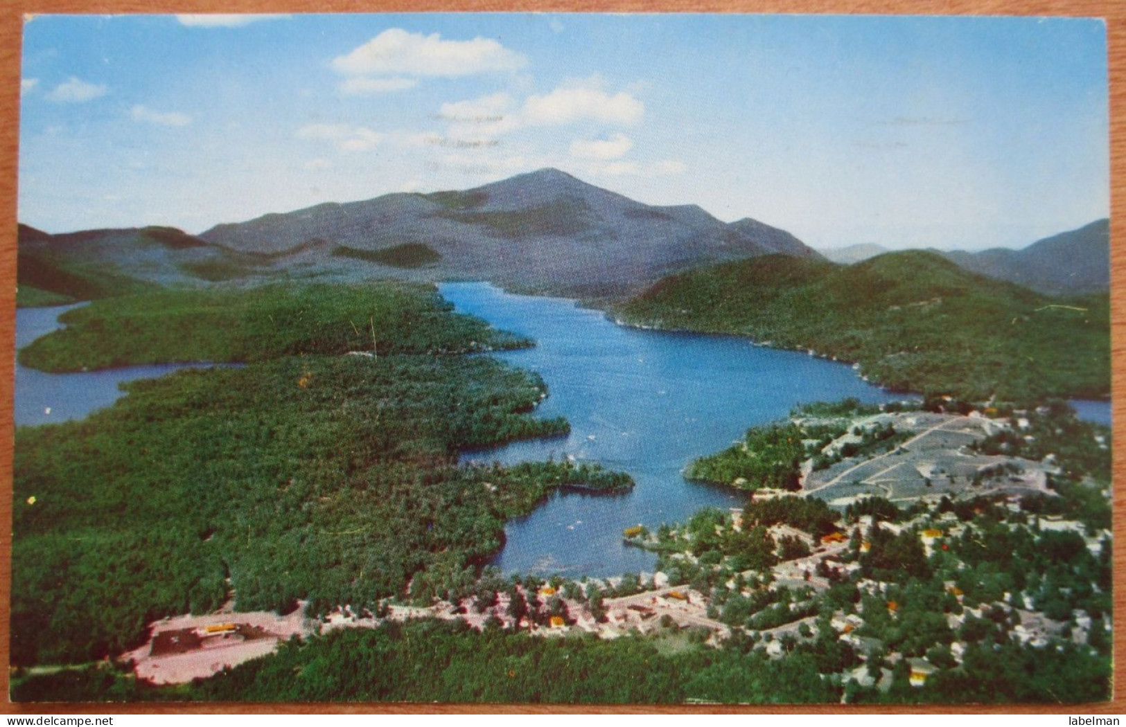 USA UNITED STATES LAKE PLACID SIGNAI HILL WHITEFACE CARD ANSICHTSKARTE CARTOLINA POSTCARD PC STAMP - Death Valley