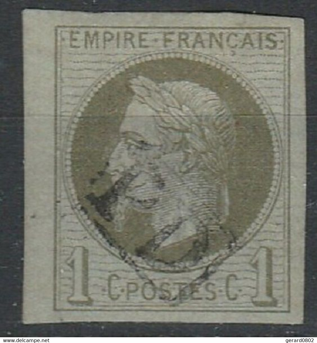 COLONIES GENERALES N°7 Oblitéré PD - Utilisation à La REUNION - Napoleone III