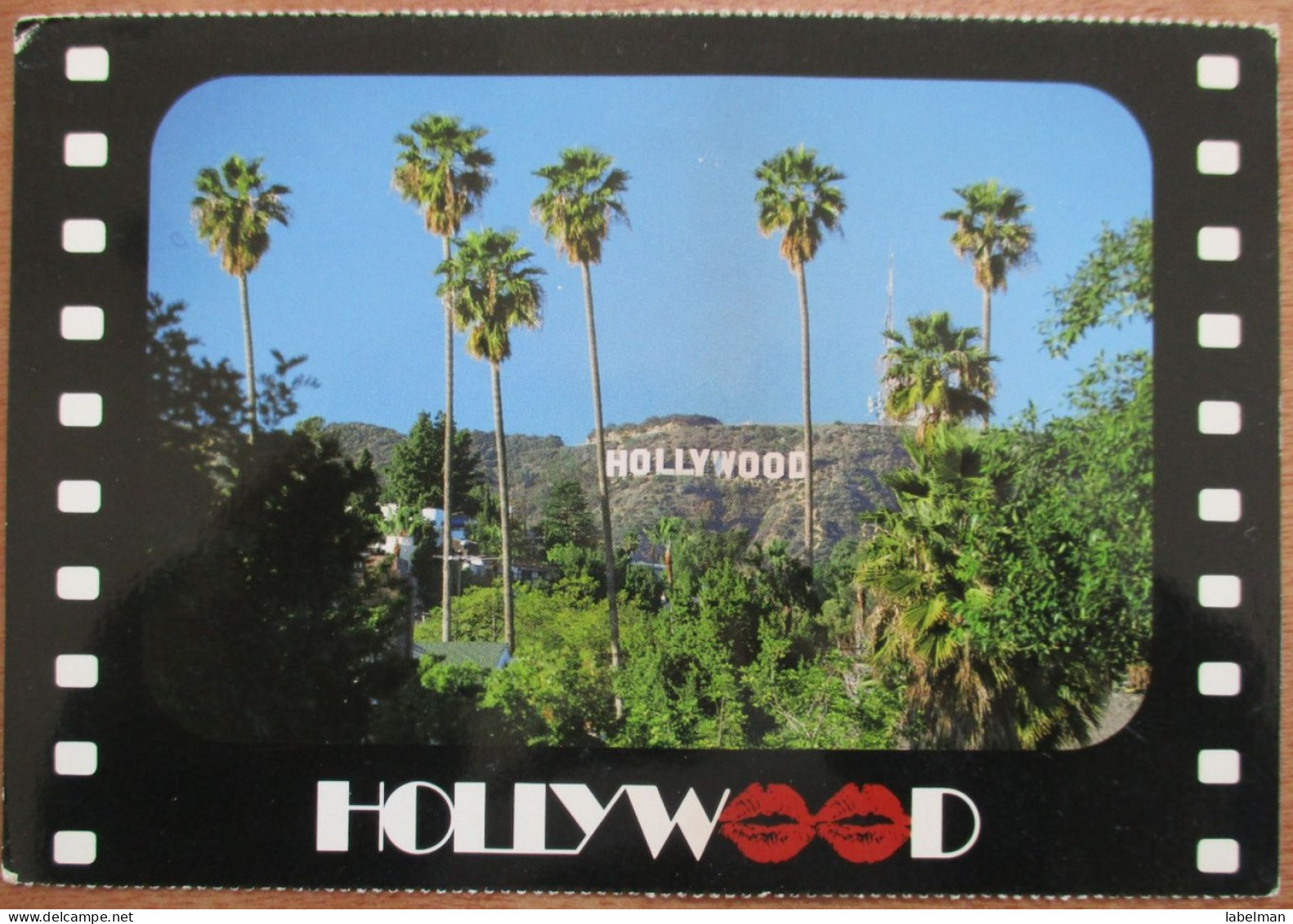 USA UNITED STATES HOLLYWOOD CALIFORNIA WALK OF FAME HILLS CARD ANSICHTSKARTE CARTOLINA POSTCARD PC STAMP - Kings Canyon