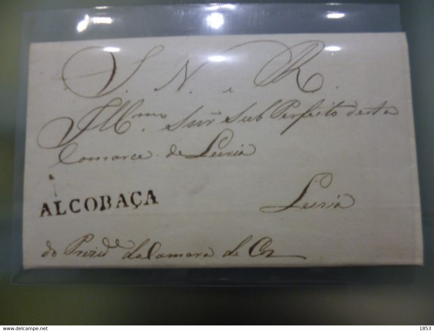 PRÉ-FILATELIA - ALCOBAÇA (MARCA DE LUXO) - ...-1853 Préphilatélie