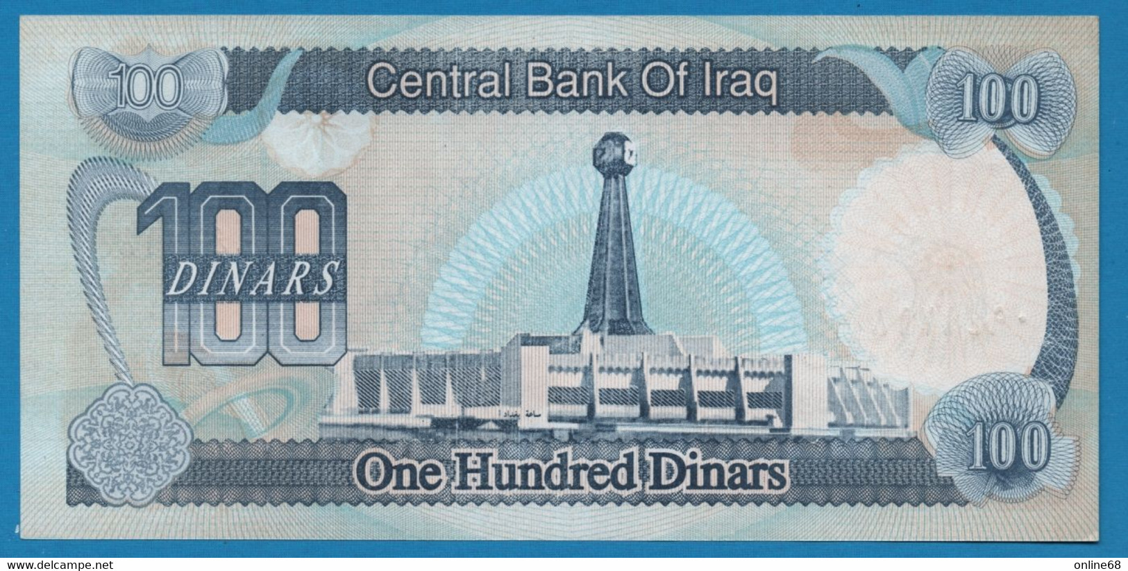 IRAQ 100 Dinars 1994  P# 84a Saddam Hussein - Iraq
