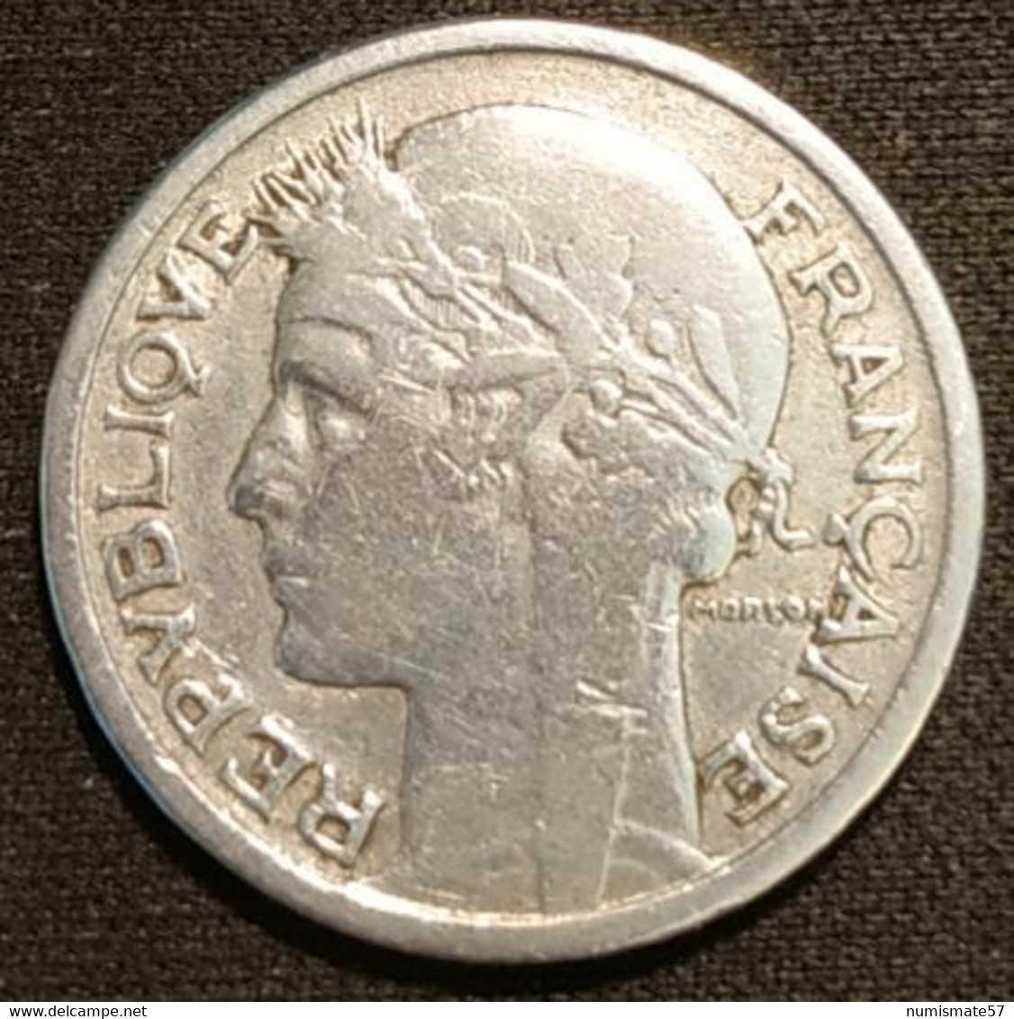 FRANCE - 1 FRANC 1950 B - Morlon - Gad 473 - KM 885a.2 - 1 Franc