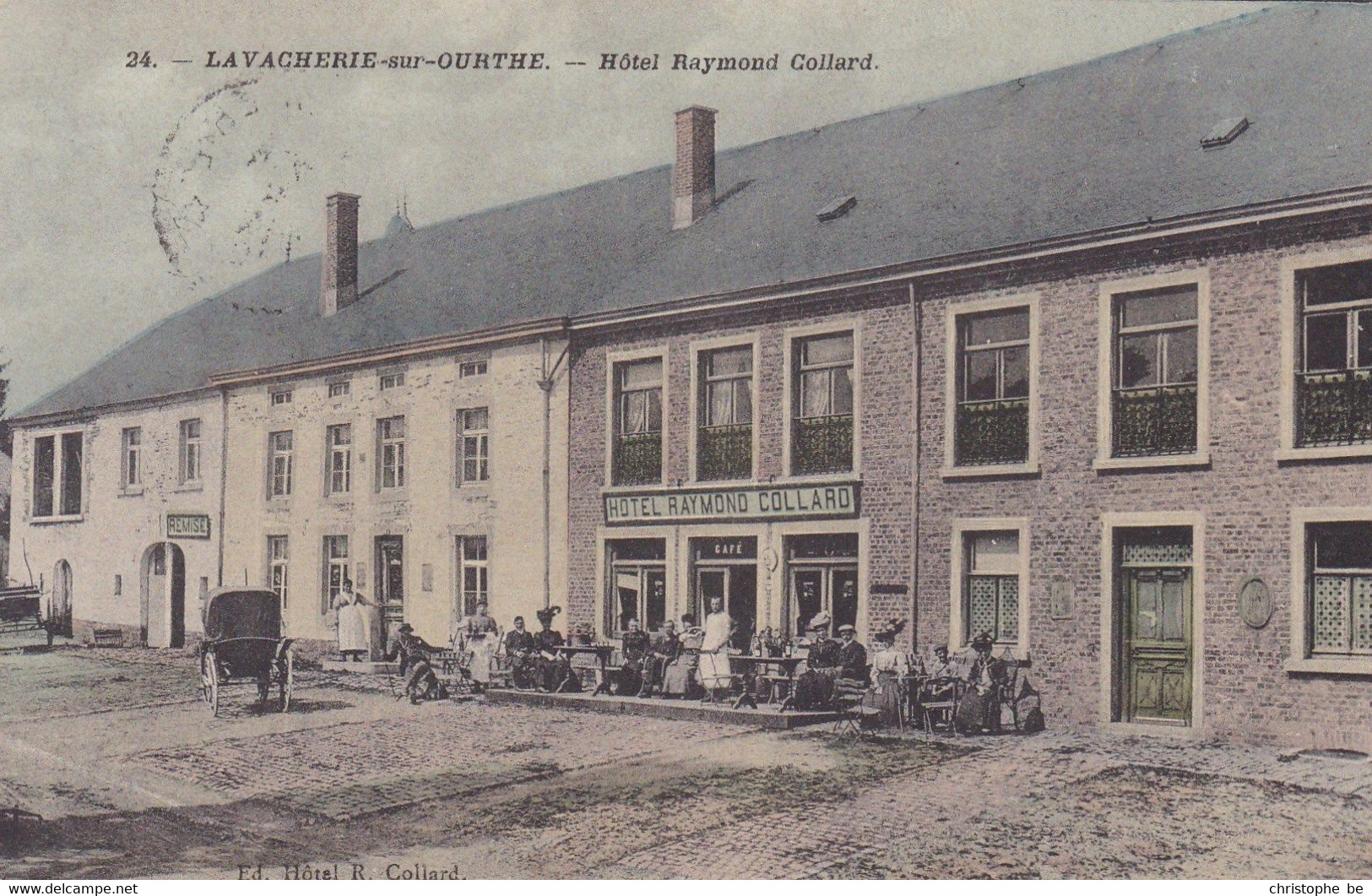 Lavacherie Sur Ourthe, Hôtel Raymond Collard (pk78502) - Sainte-Ode