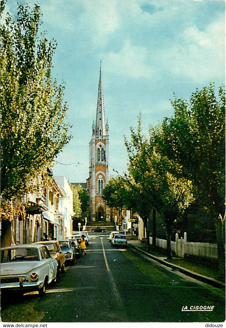 Automobiles - Voitures De Tourisme - Arcachon - L'Eglise Notre-Dame - CPM - Carte Neuve - Voir Scans Recto-Verso - Voitures De Tourisme