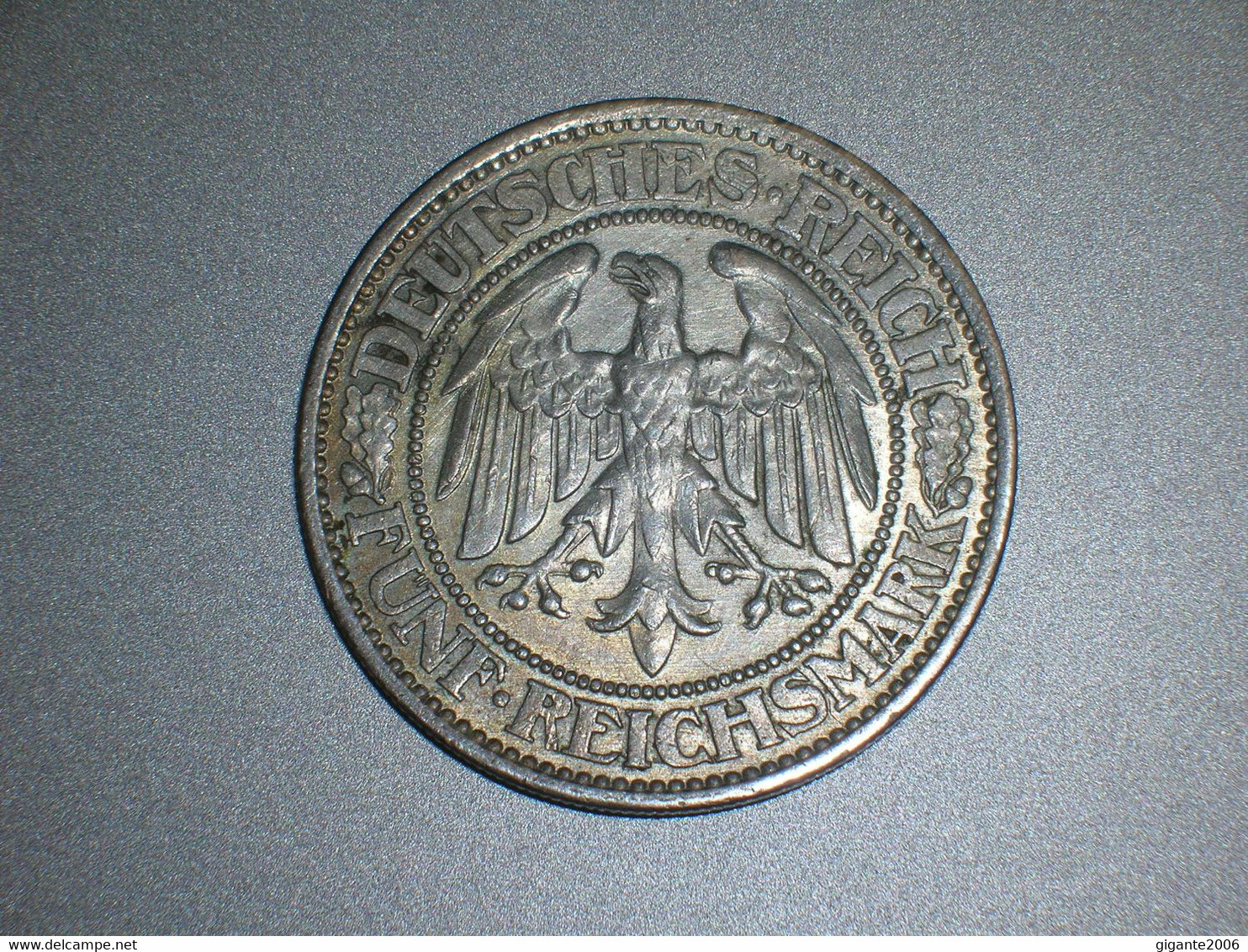 ALEMANIA 5 MARCOS PLATA 1932 A (4934) - 5 Reichsmark