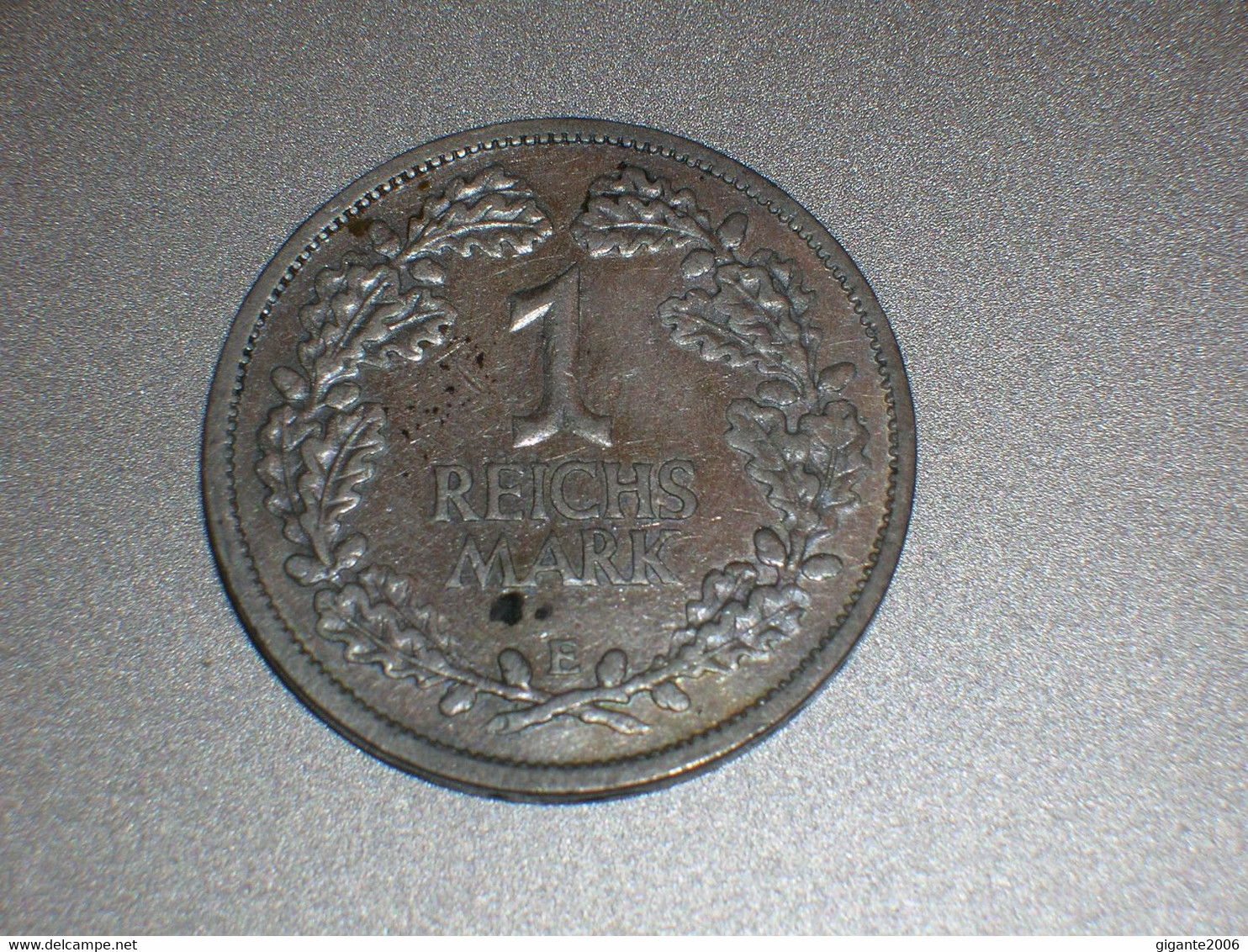 ALEMANIA 1 MARCO PLATA 1926 E (4979) - 1 Mark & 1 Reichsmark
