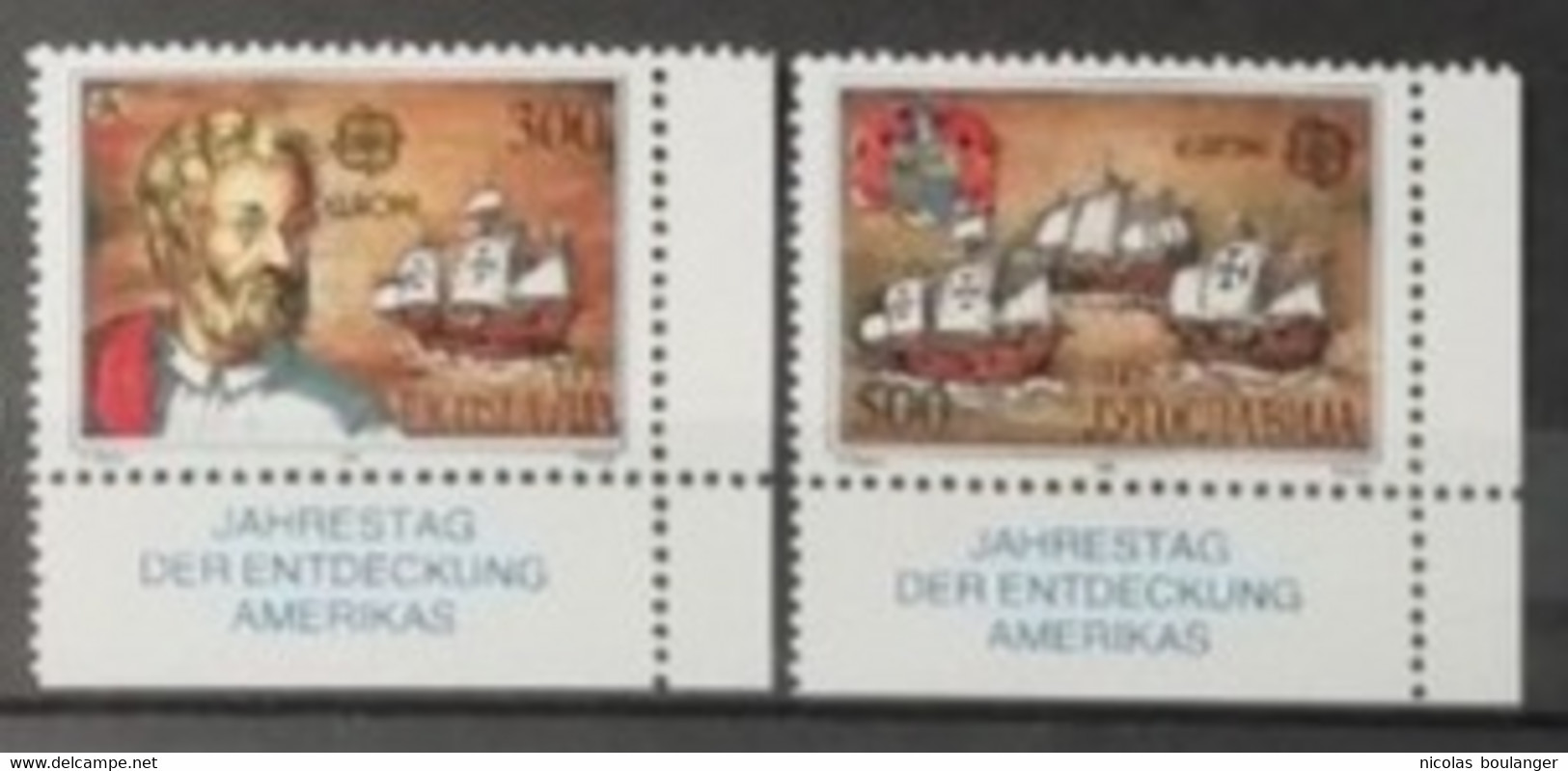 Yougoslavie 1992 / Yvert N°2392-2398 / ** - Sonstige & Ohne Zuordnung