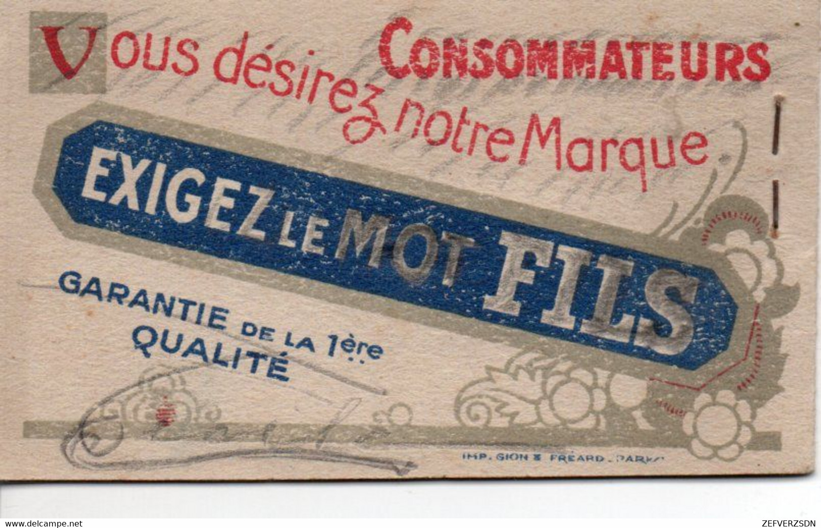 CALENDRIER 1928 PUBLICITE PERNOD PARIS PONTARLIER DOUBS MARSEILLE CARNET PUBLICITAIRE - Publicidad