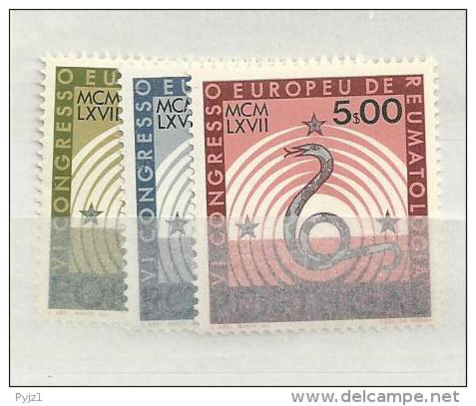 1967 MNH Portugal, Rheumatology, Postfris - Neufs