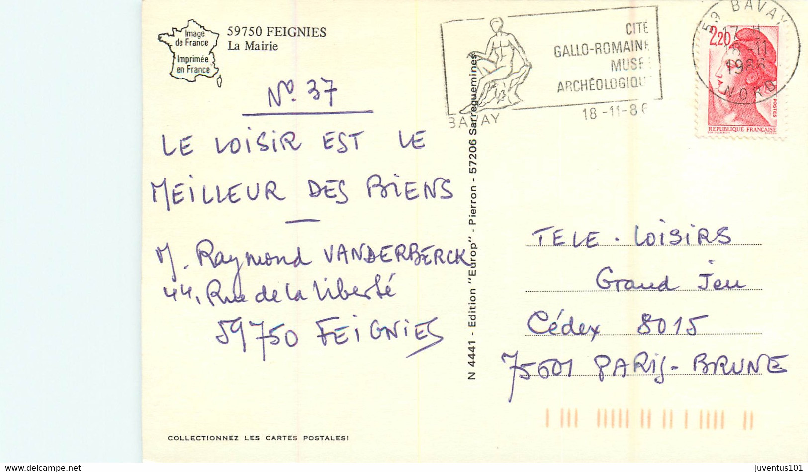 CPSM Feignies-La Mairie   L368 - Feignies