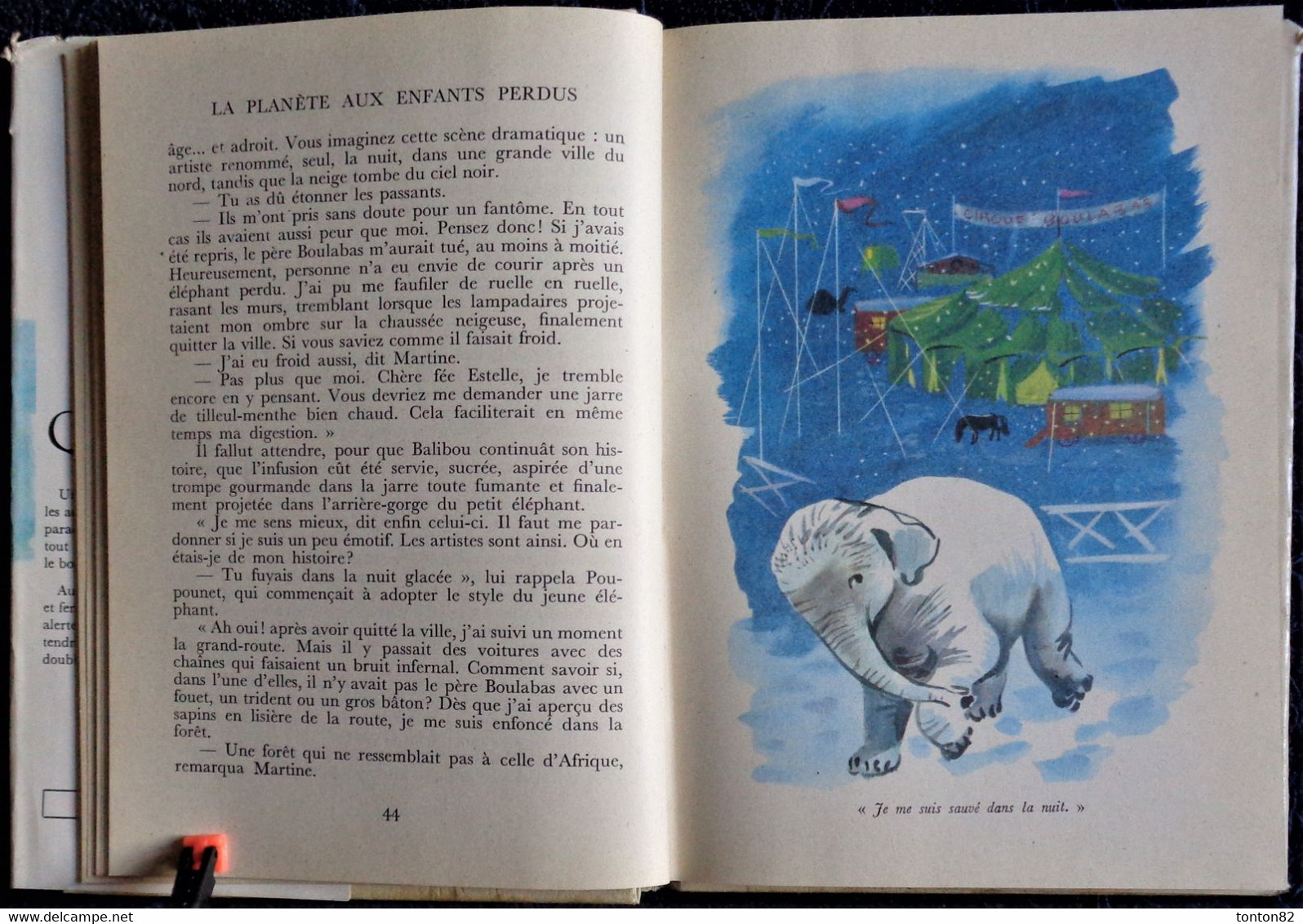 Christian Pineau - La Planète des Enfants Perdus - Idéal Bibliothèque - N° 137 - ( 1960 ) .