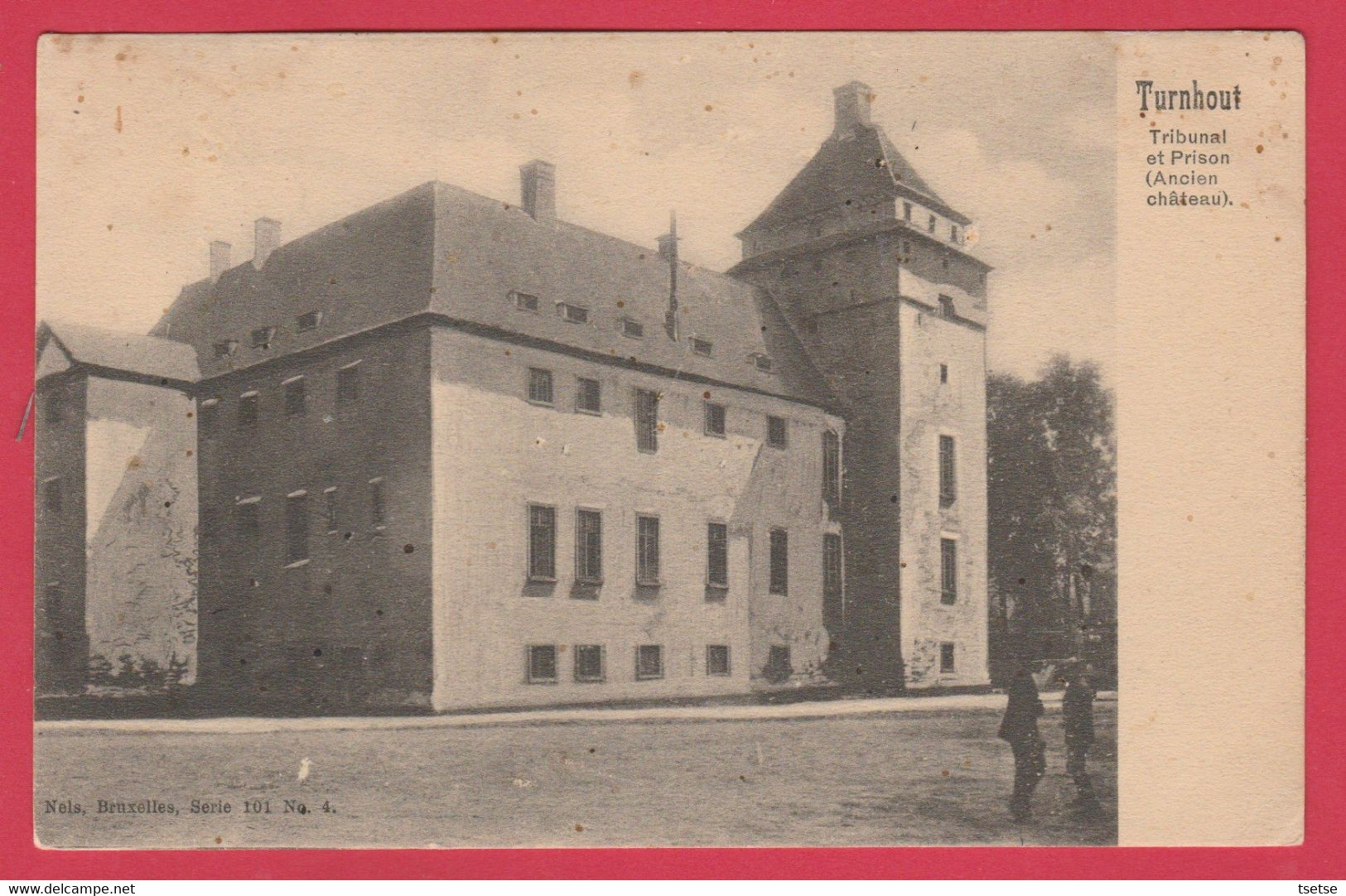 Turnhout - Tribunal Et Prison ( Ancien Château ) - 1904 ( Verso Zien ) - Turnhout