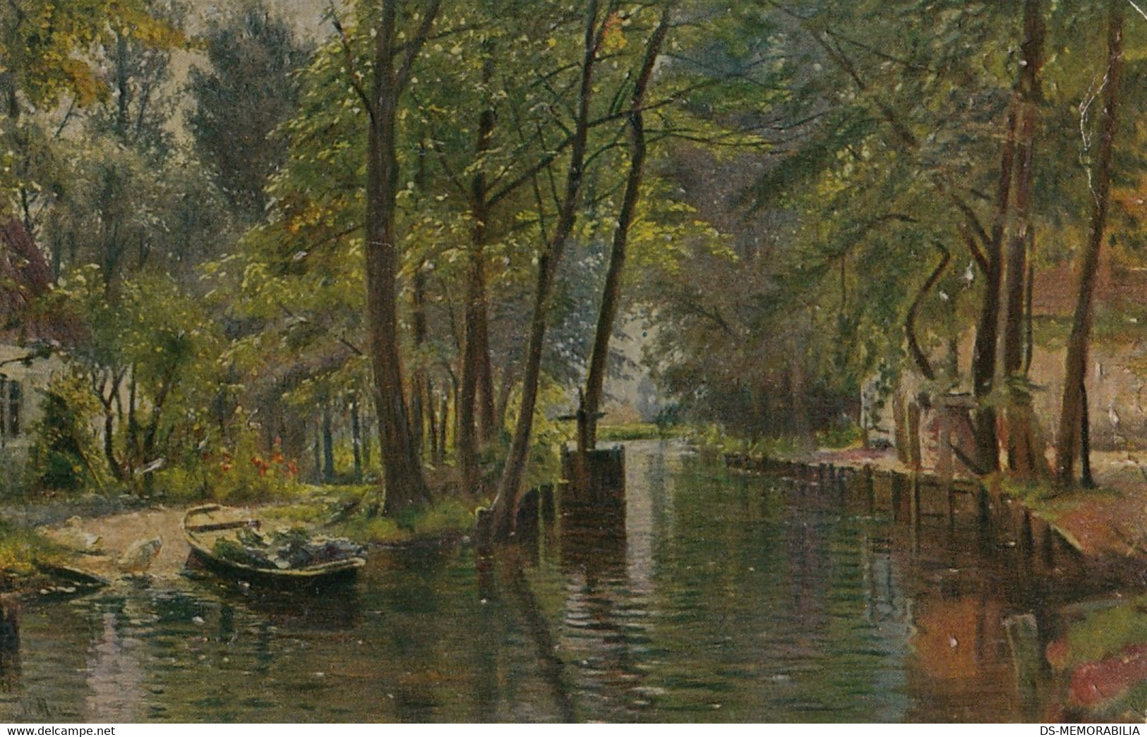 Spreewald  Imita Olkunst Postkarte , Moras 1918 - Burg (Spreewald)