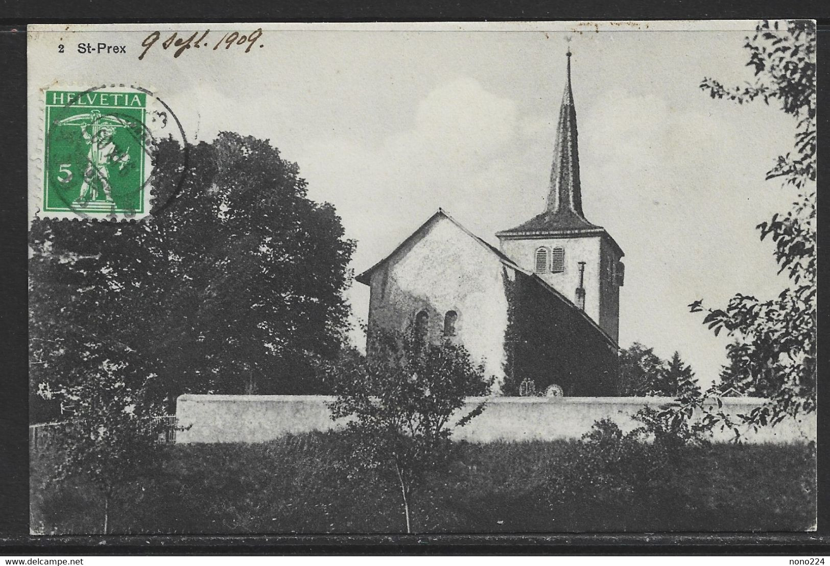 Carte P De 1909 ( St-Prex ) - Saint-Prex