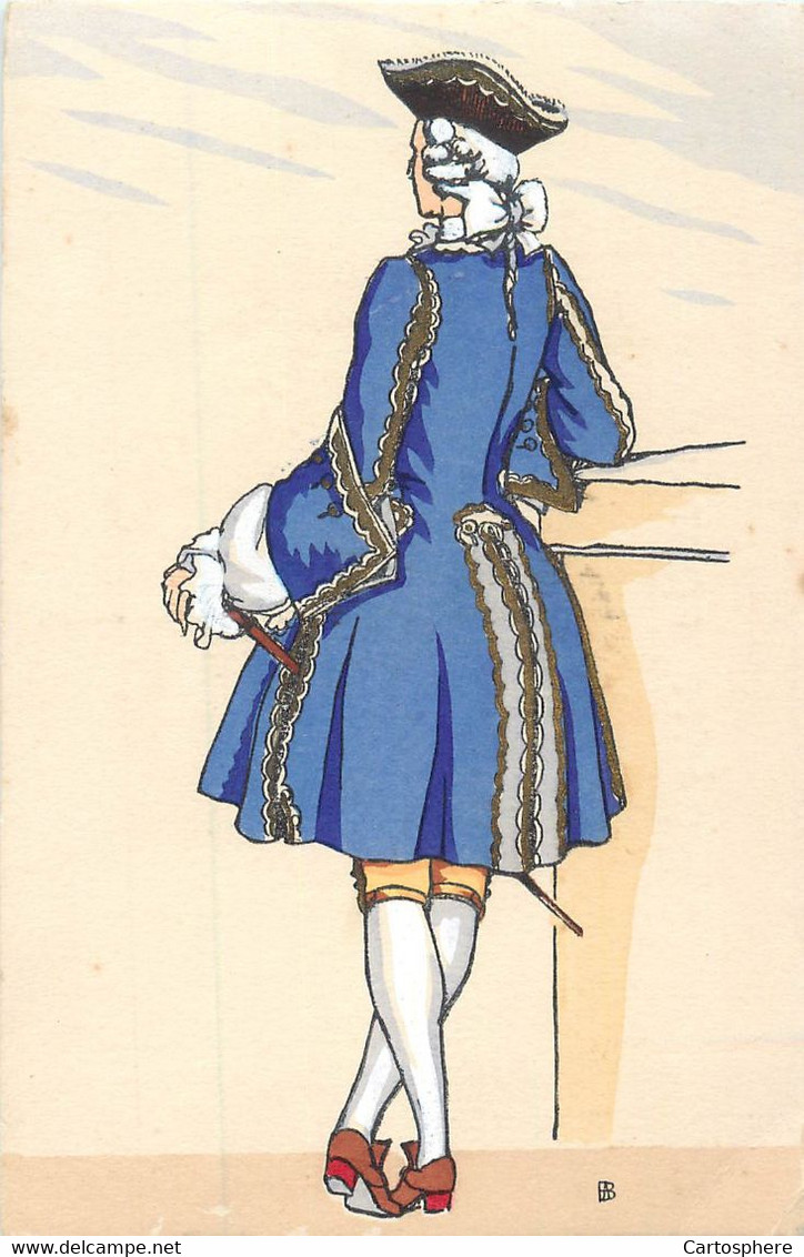 CPA Illustrateur ROUILLIER - HISTOIRE Du COSTUME - Règne LOUIS XV 1731 Mode - Rouillier