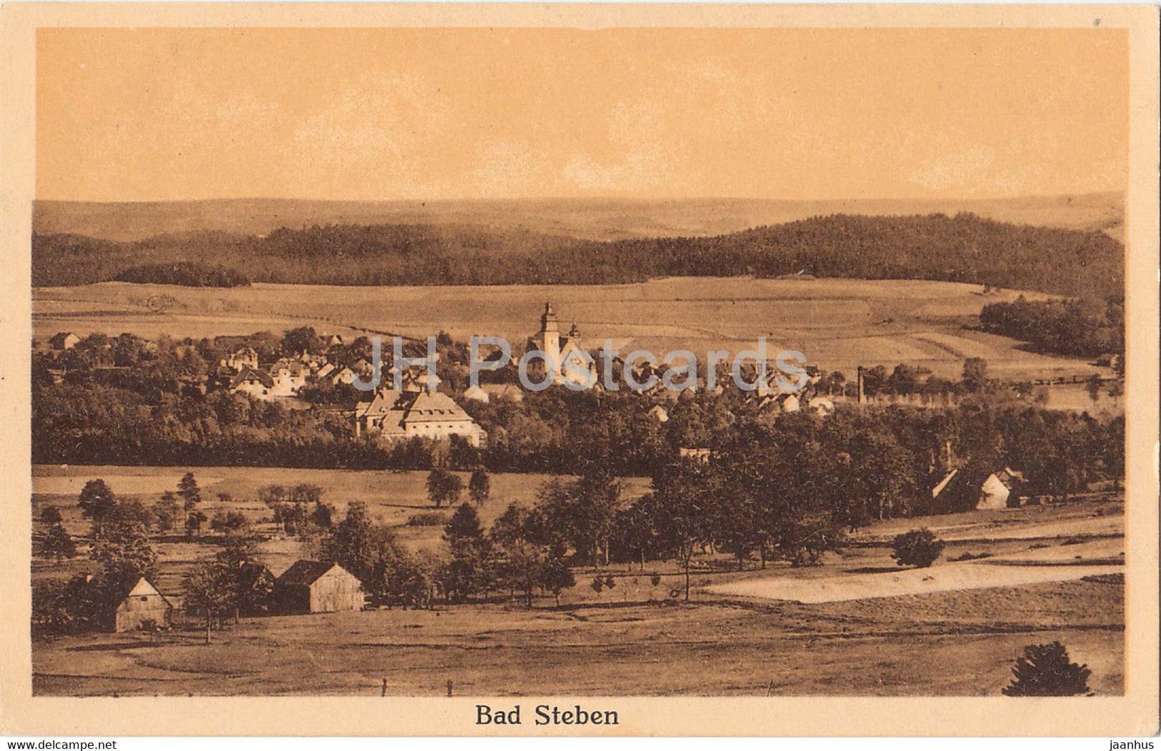 Bad Steben - Old Postcard - Germany - Unused - Bad Steben