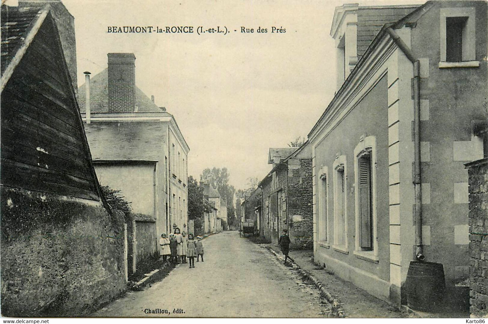 Beaumont La Ronce * Rue Des Prés - Beaumont-la-Ronce