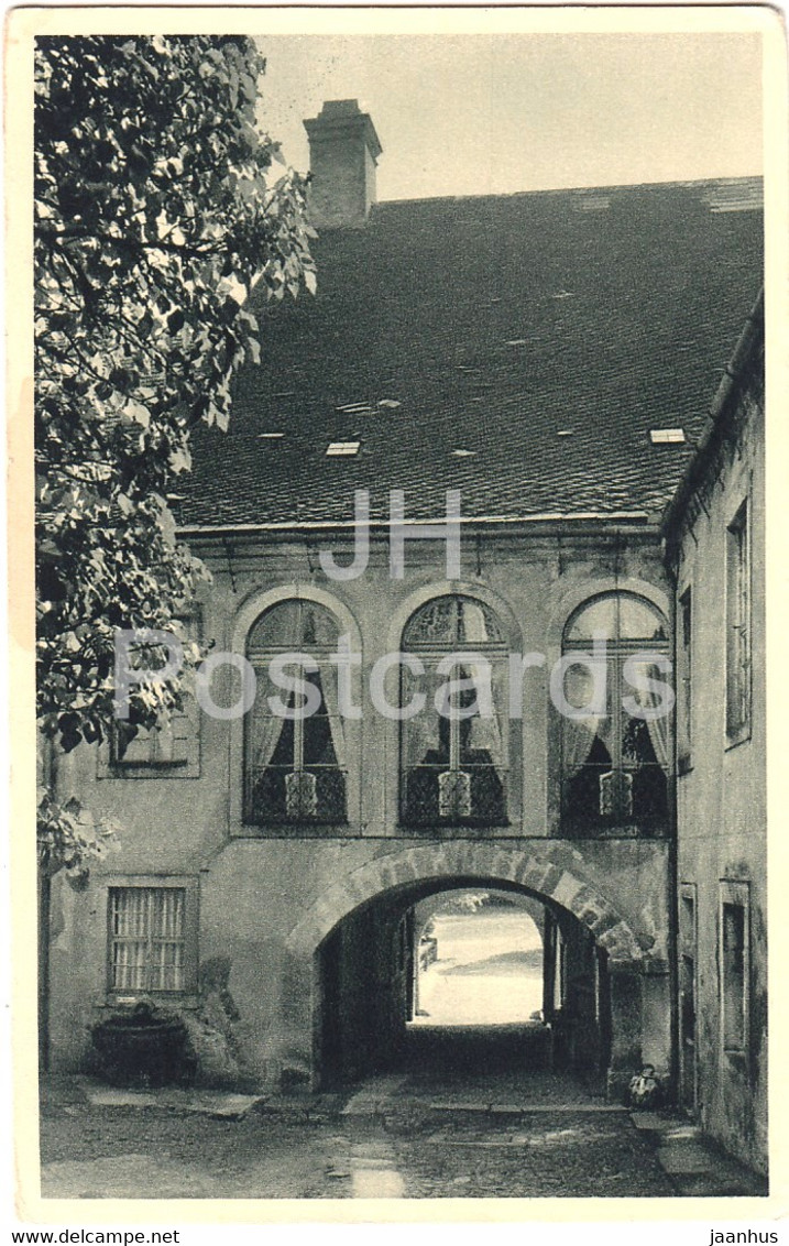 Innerer Schlosshof Von Weesenstein - Castle - Old Postcard - Germany - Unused - Weesenstein A. D. Müglitz