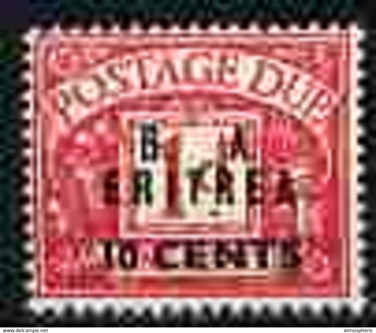 British Occupations Of Italian Colonies - Eritrea 1950 KG6 British Administration Postage Due 10c On 1d Overprinted BA E - Erythrée