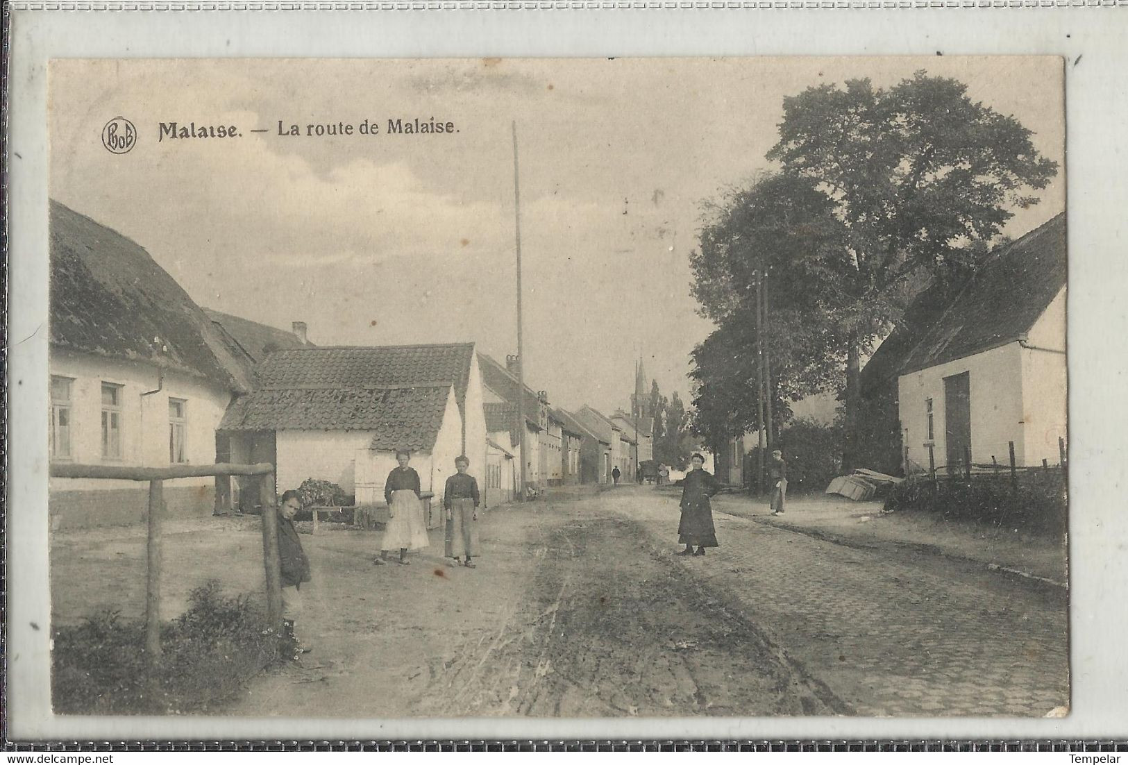 MALAISE (La Hulpe) - La Route De Malaise 1920 (rare) - La Hulpe