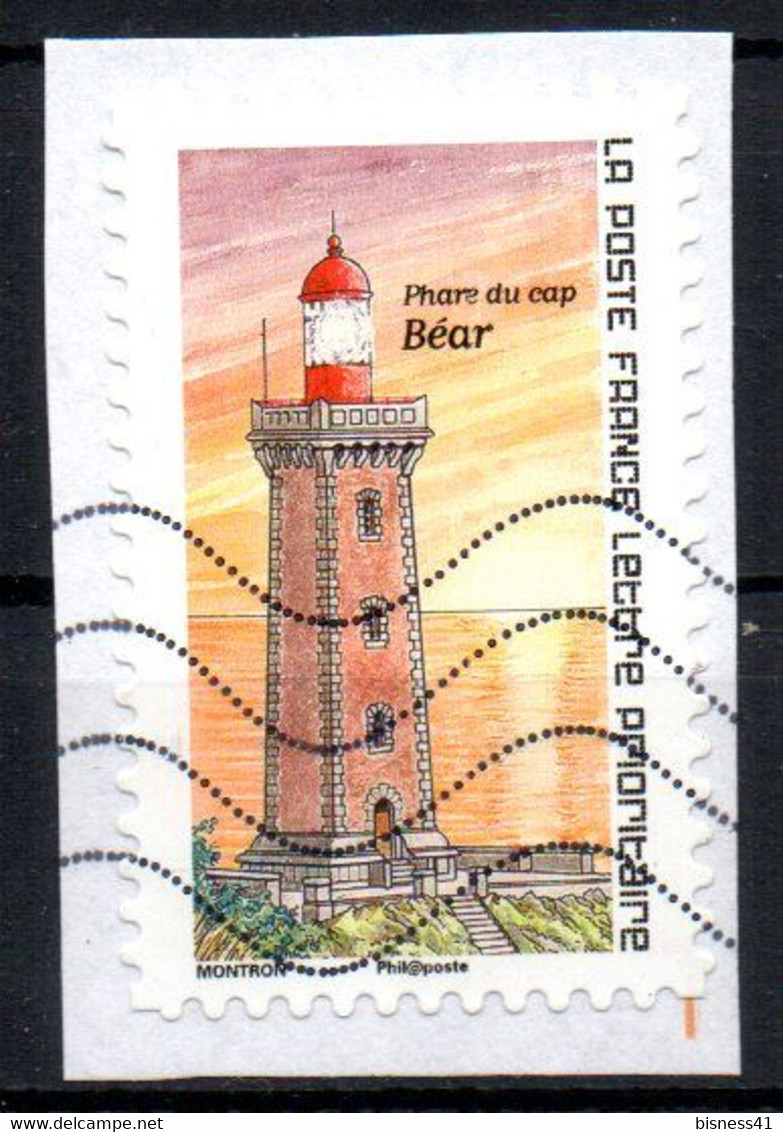 France Oblitéré Used 2019 Phare  N° 1762   Cachet Vague - Otros & Sin Clasificación