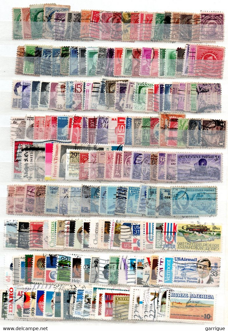 MONDE ENTIER Sauf France : Plus De 8200 Timbres Différents - Lots & Kiloware (min. 1000 Stück)